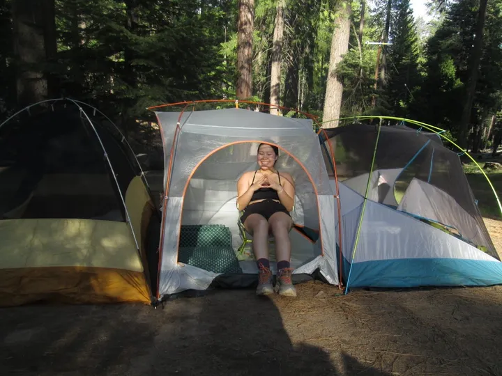 Hodgdon Meadow campsite