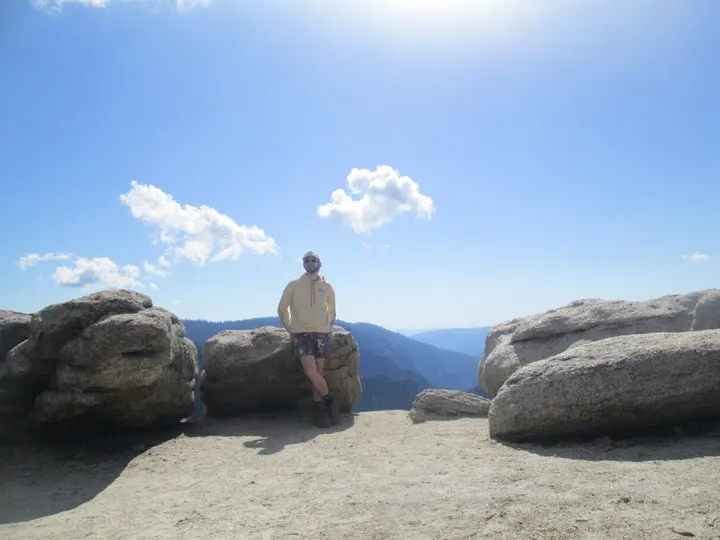 Spencer at Taft Point